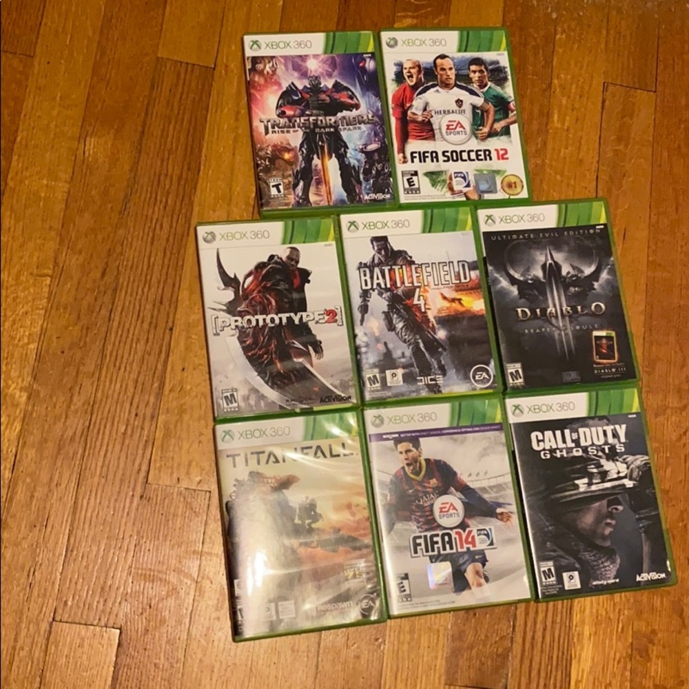 I’m selling some of my pre owned Xbox 360 games!